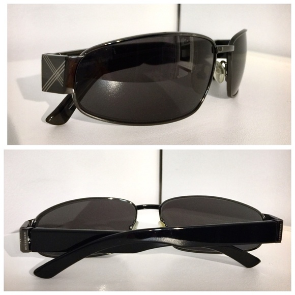 BURBERRY by Safilo Plaid Sunglasses w/ Case - Picture 5 of 8